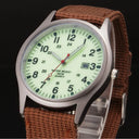 Military-Inspired Casual Wristwatch