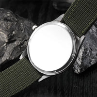 Military-Inspired Casual Wristwatch